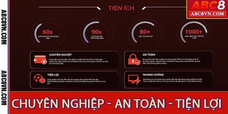 ABC8vn.com chuyên nghiệp - thuận tiện - an toàn