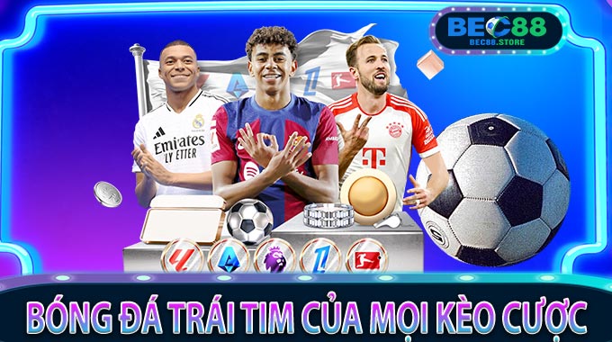 Bóng đá tại Thể thao Bec88 – Trái tim của mọi kèo cược
